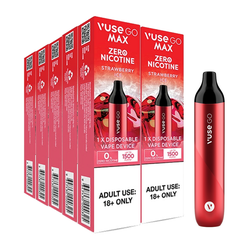 Vuse Go Max Strawberry Ice 1500 Puffs Disposable Vape (10pk)